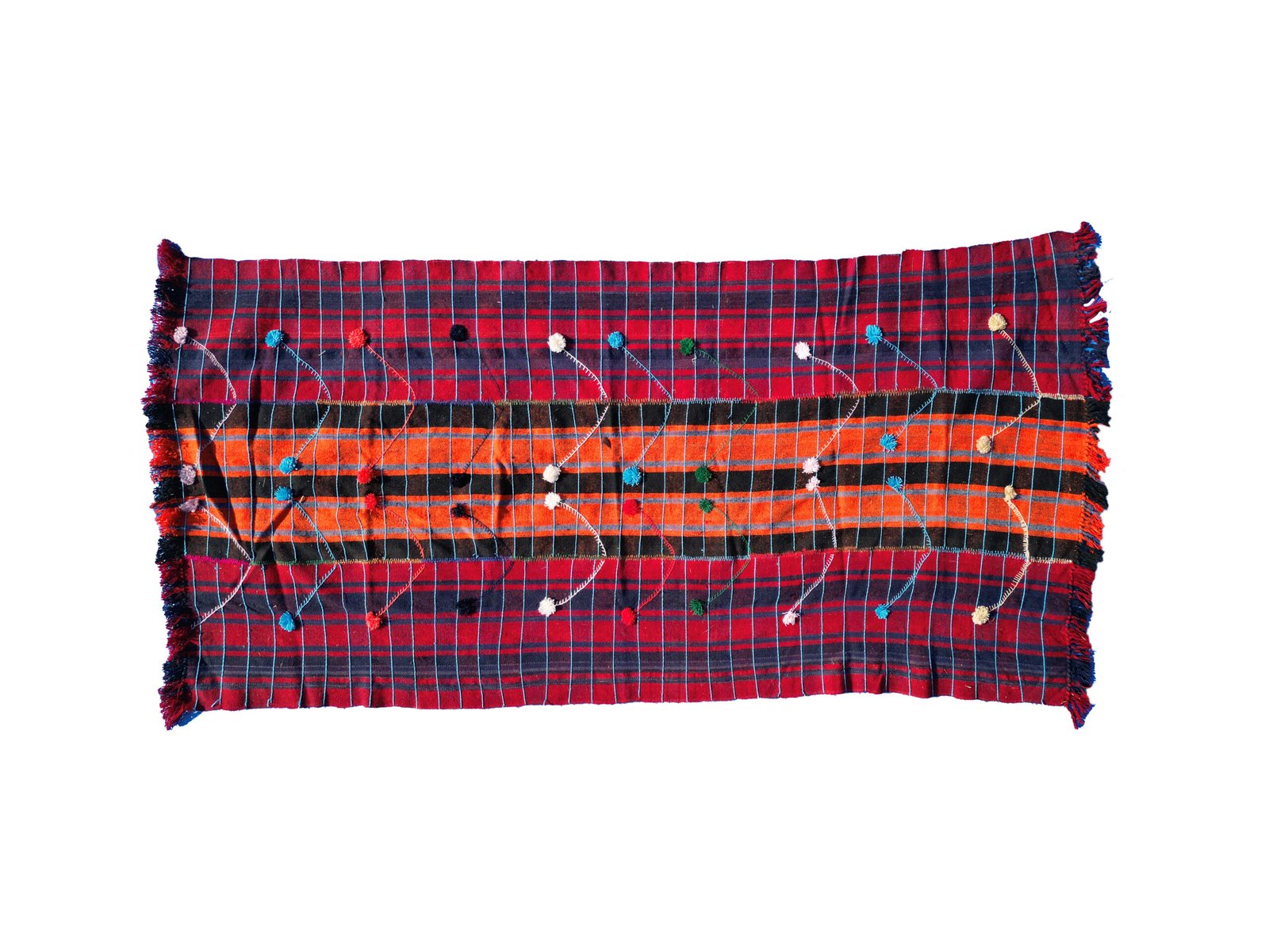 Konya İnlice El Dokuması Yün Halı 132x214 Cm