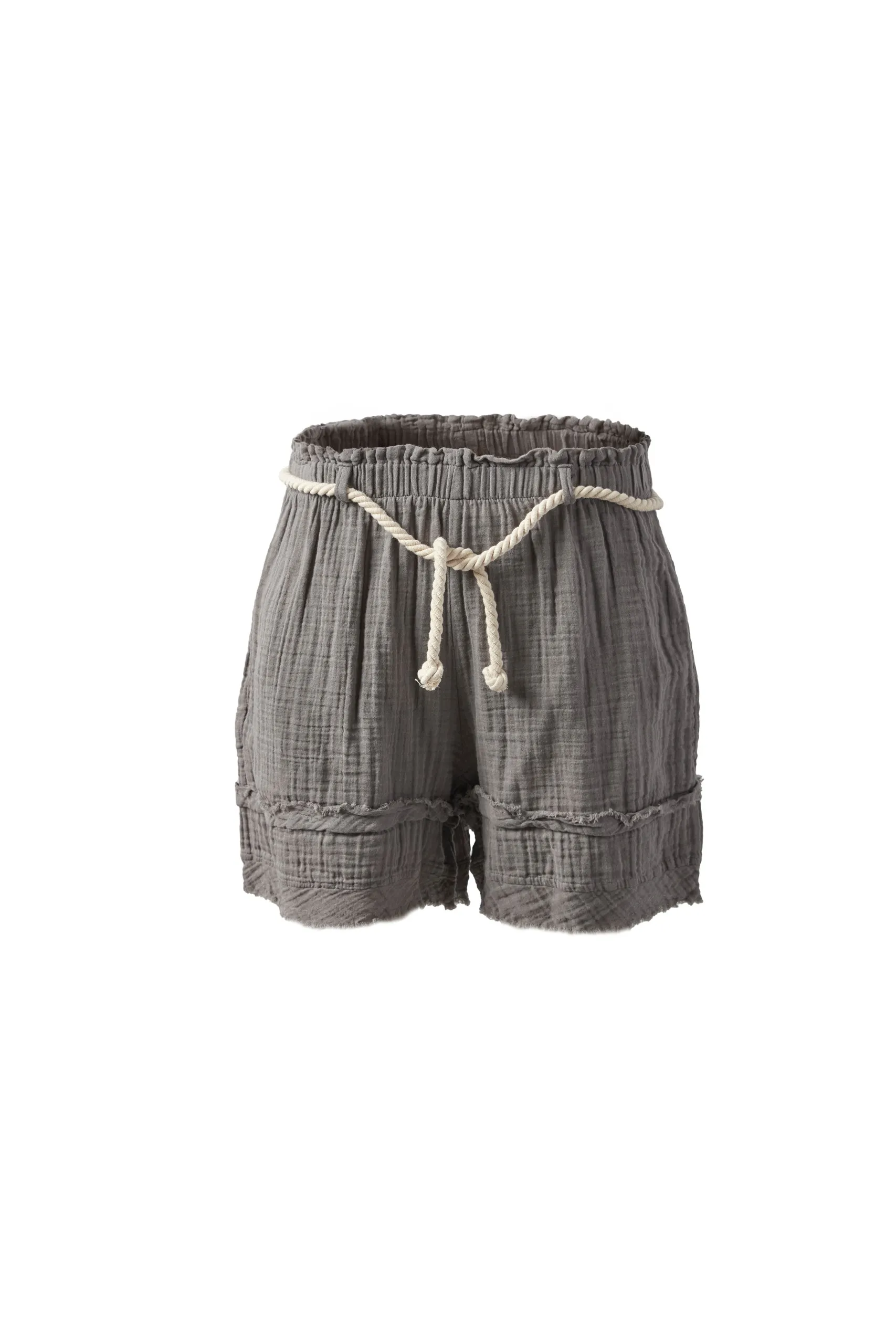 Blanca Dikiş Detaylı Müslin Şort