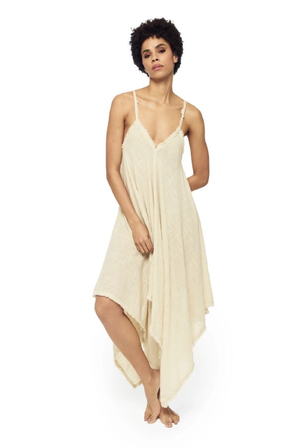 Blanca Pamuk Elbise - 4230