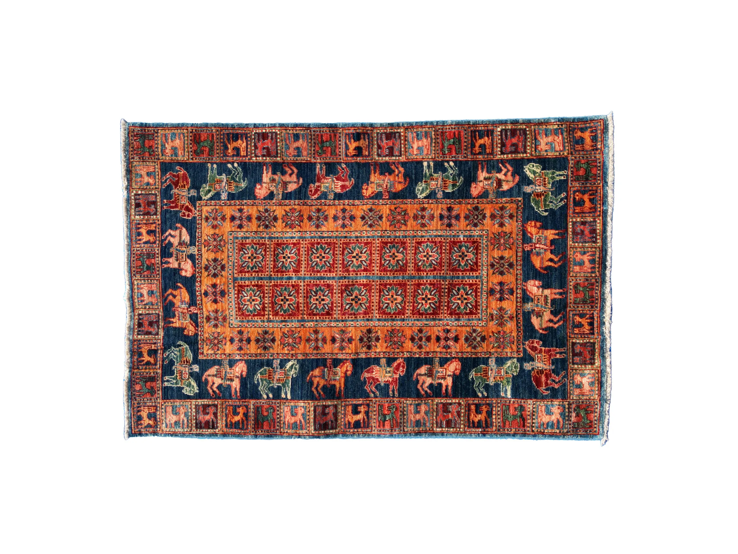 Belcik El Dokuma Halı – Yün & Pamuk 84x300 Cm